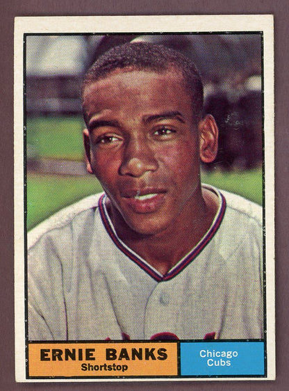 1961 Topps Baseball #350 Ernie Banks Cubs EX-MT 568742