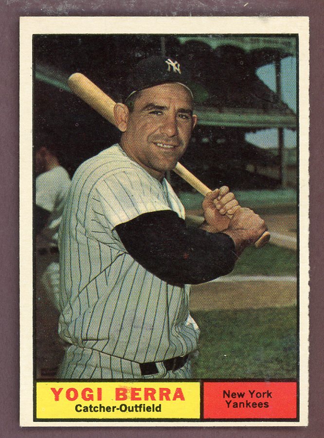 1961 Topps Baseball #425 Yogi Berra Yankees EX-MT 568750