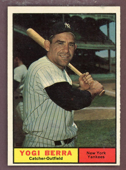 1961 Topps Baseball #425 Yogi Berra Yankees EX-MT 568750