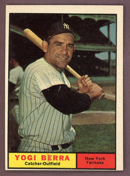 1961 Topps Baseball #425 Yogi Berra Yankees EX-MT 568751
