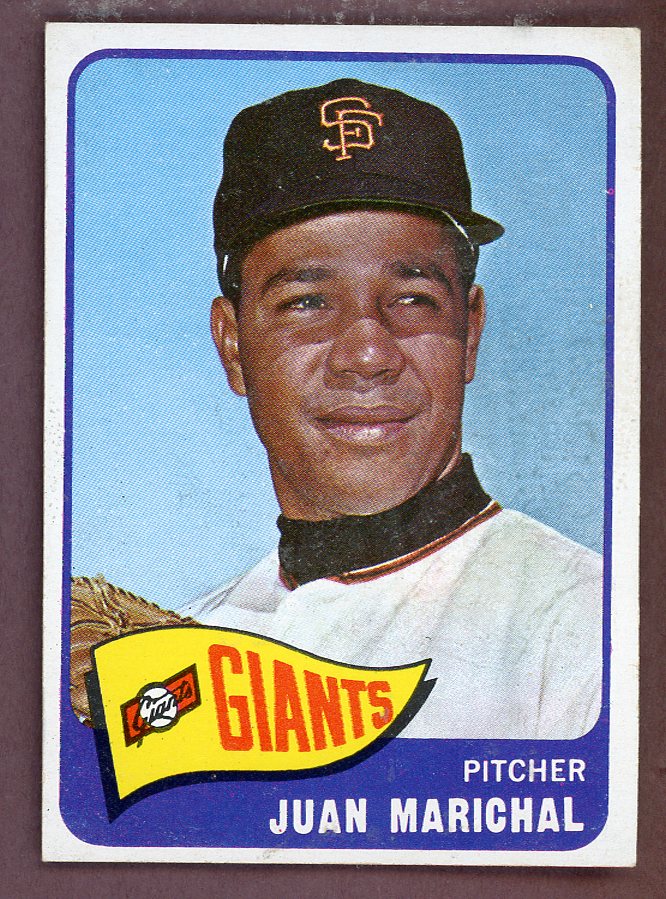1965 Topps Baseball #050 Juan Marichal Giants EX-MT 568759