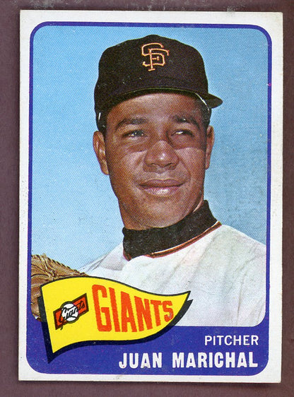 1965 Topps Baseball #050 Juan Marichal Giants EX-MT 568759