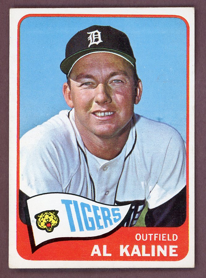 1965 Topps Baseball #130 Al Kaline Tigers VG-EX 568760