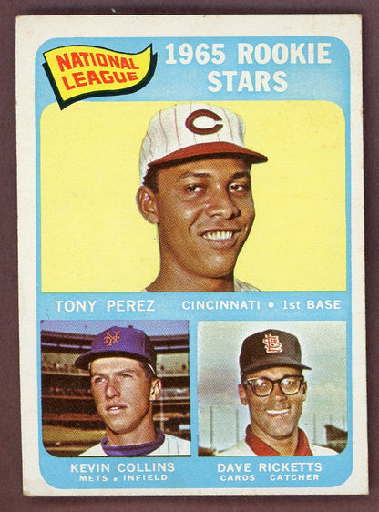 1965 Topps Baseball #581 Tony Perez Reds EX+/EX-MT 568763