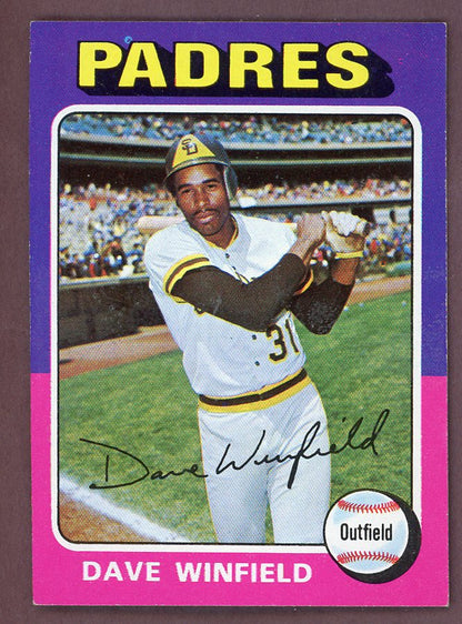 1975 Topps Baseball #061 Dave Winfield Padres EX-MT 568769