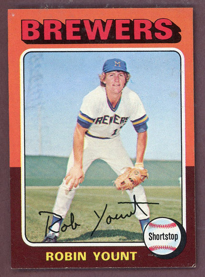 1975 Topps Baseball #223 Robin Yount Brewers EX+/EX-MT 568775