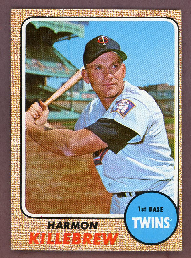 1968 Topps Baseball #220 Harmon Killebrew Twins VG-EX 568782