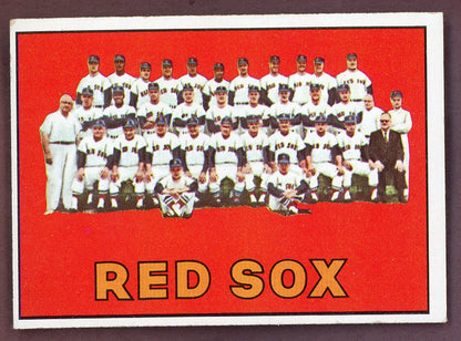 1967 Topps Baseball #604 Boston Red Sox Team NR-MT 568790