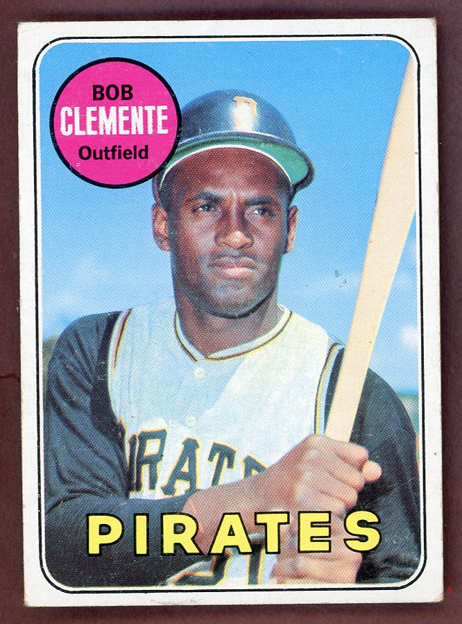 1969 Topps Baseball #050 Roberto Clemente Pirates VG-EX 568799