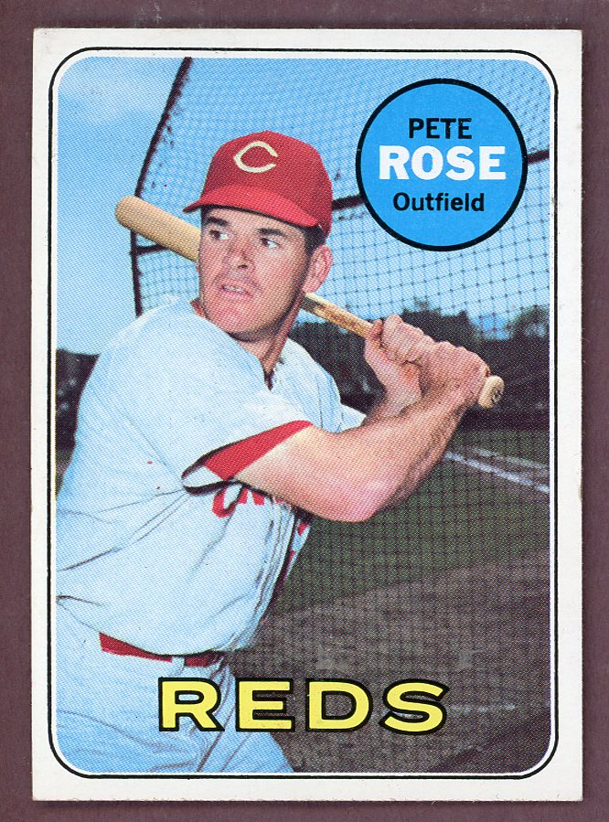 1969 Topps Baseball #120 Pete Rose Reds NR-MT 568802