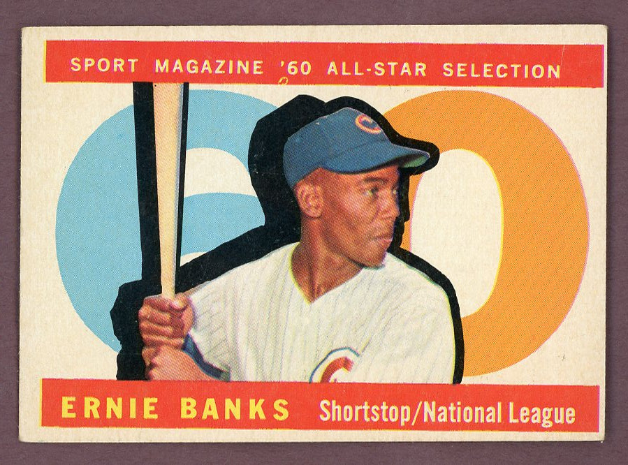 1960 Topps Baseball #560 Ernie Banks A.S. Cubs NR-MT 568806