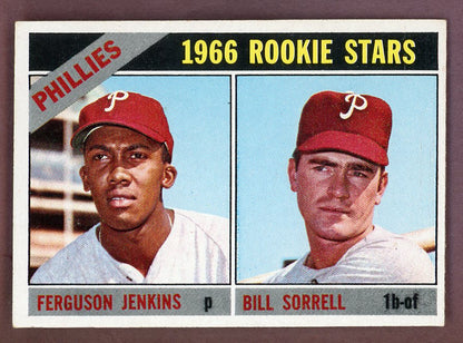 1966 Topps Baseball #254 Fergie Jenkins Phillies VG-EX 568819