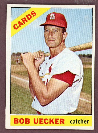 1966 Topps Baseball #091 Bob Uecker Cardinals EX+/EX-MT 568821