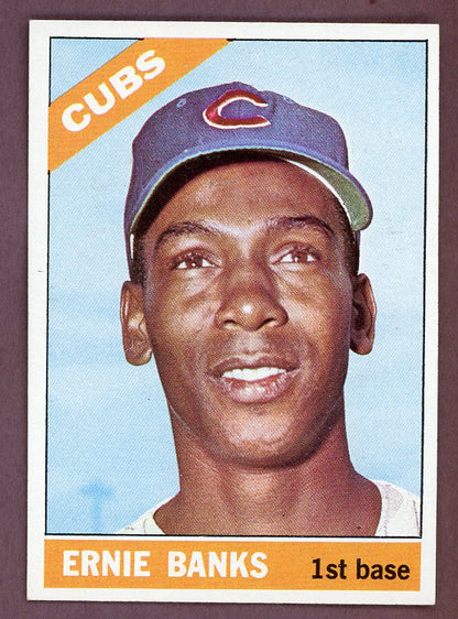 1966 Topps Baseball #110 Ernie Banks Cubs EX-MT 568825