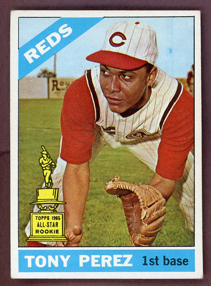 1966 Topps Baseball #072 Tony Perez Reds NR-MT 568826