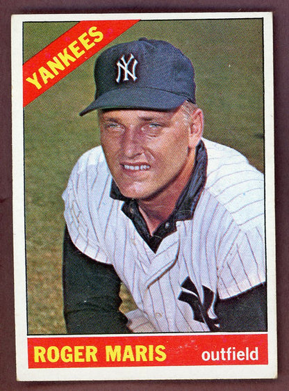1966 Topps Baseball #365 Roger Maris Yankees EX-MT 568835