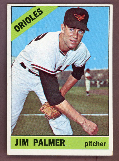 1966 Topps Baseball #126 Jim Palmer Orioles EX-MT 568837