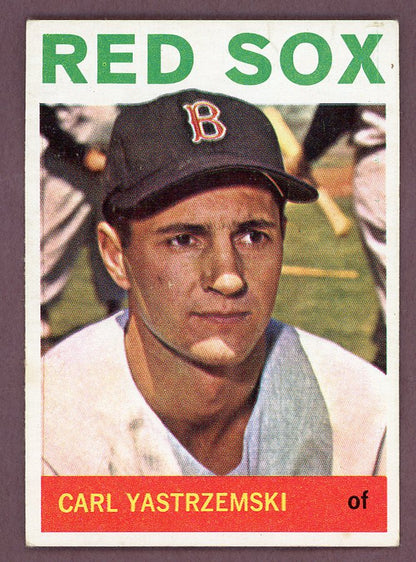 1964 Topps Baseball #210 Carl Yastrzemski Red Sox VG-EX 568842