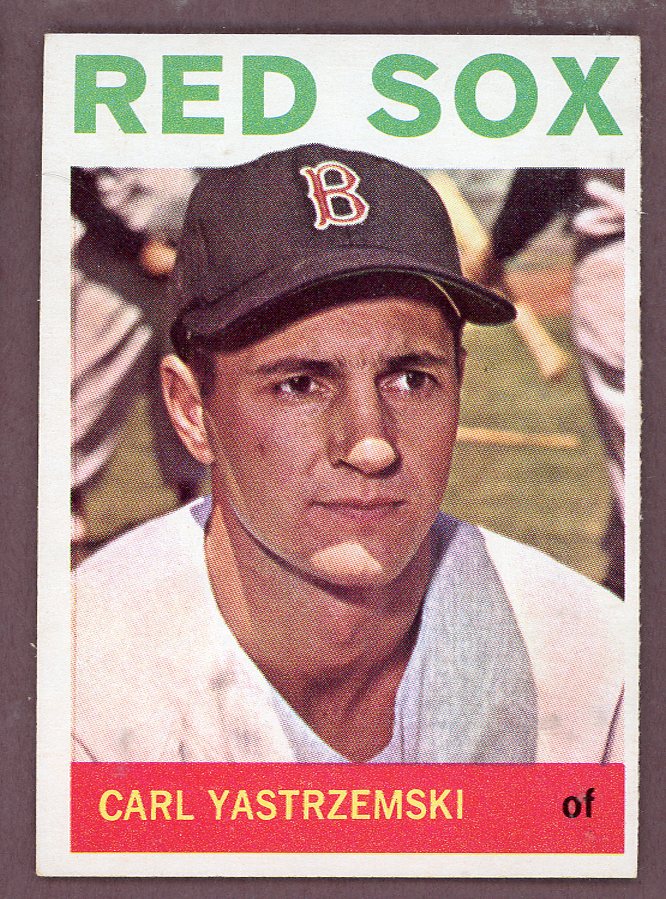 1964 Topps Baseball #210 Carl Yastrzemski Red Sox EX-MT 568848
