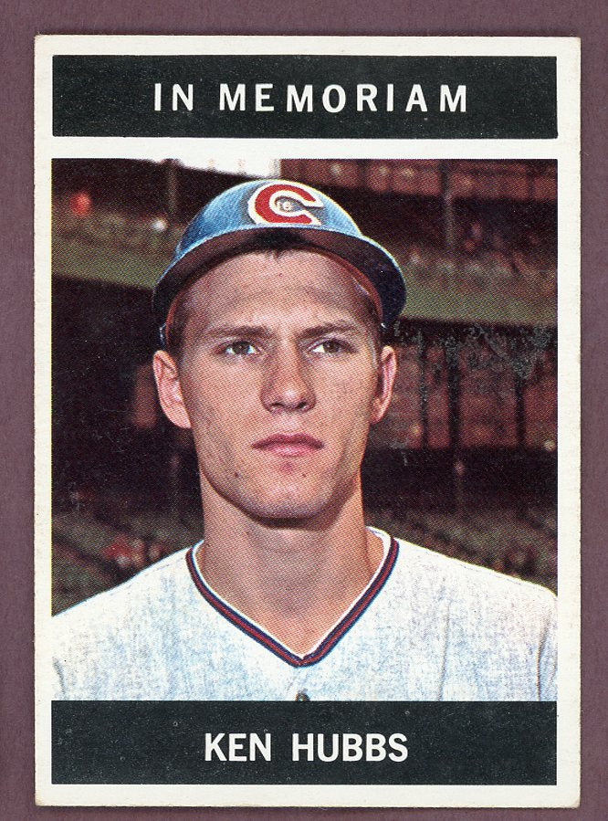 1964 Topps Baseball #550 Ken Hubbs Cubs EX+/EX-MT 568851