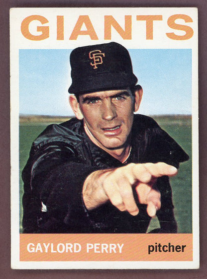 1964 Topps Baseball #468 Gaylord Perry Giants NR-MT 568853