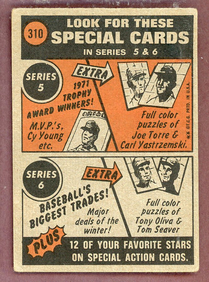 1972 Topps Baseball #310 Roberto Clemente IA Pirates VG-EX 568858