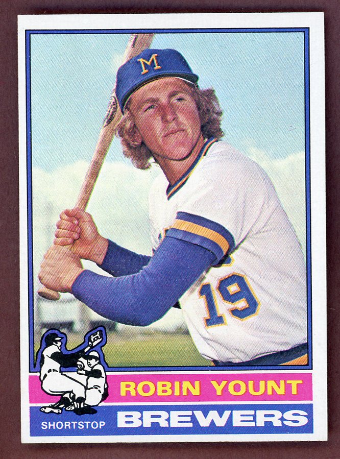 1976 Topps Baseball #316 Robin Yount Brewers EX-MT 568862