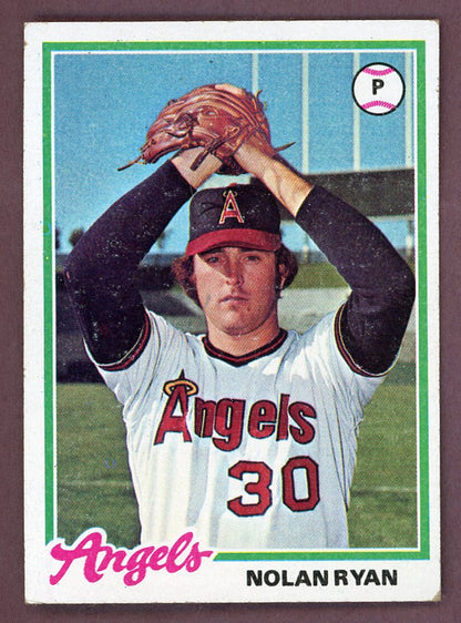 1978 Topps Baseball #400 Nolan Ryan Angels EX+/EX-MT 568886