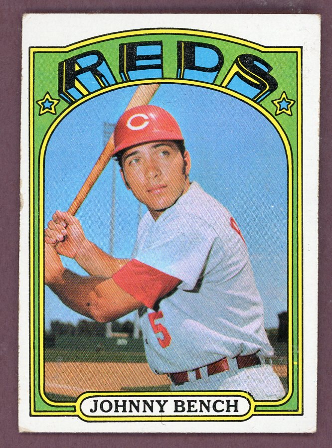 1972 Topps Baseball #433 Johnny Bench Reds VG-EX 568902