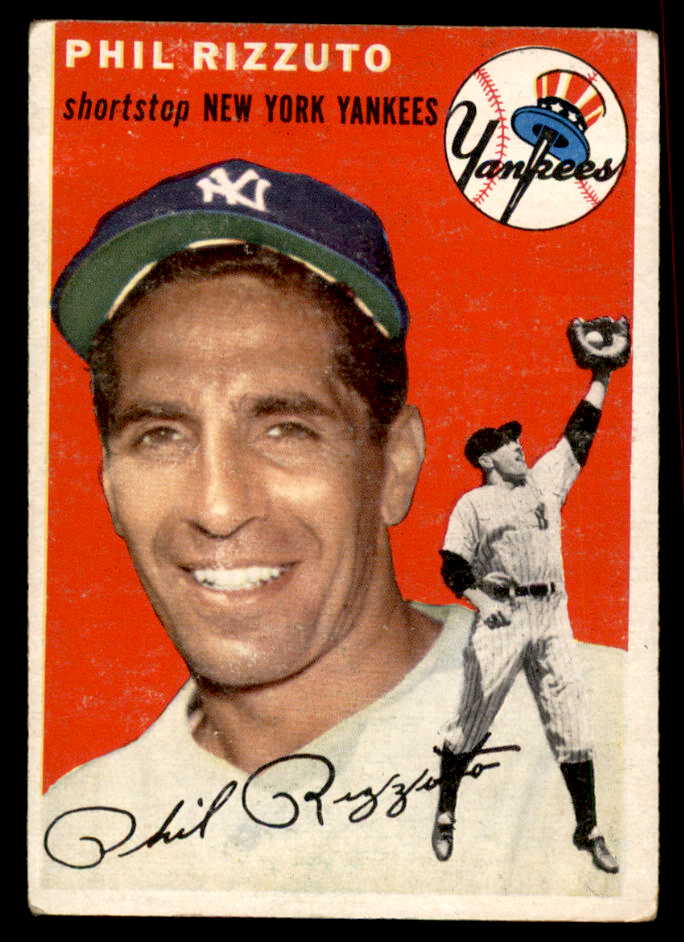 1954 Topps Baseball # 17 Phil Rizzuto Yankees VG-EX 569710