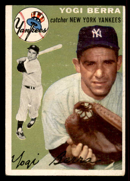 1954 Topps Baseball # 50 Yogi Berra Yankees VG-EX 569711