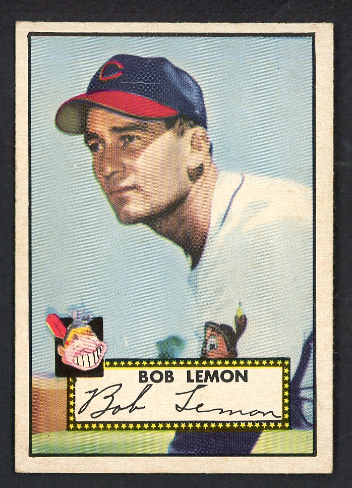 1952 Topps Baseball #268 Bob Lemon Indians EX+/EX-MT 569762