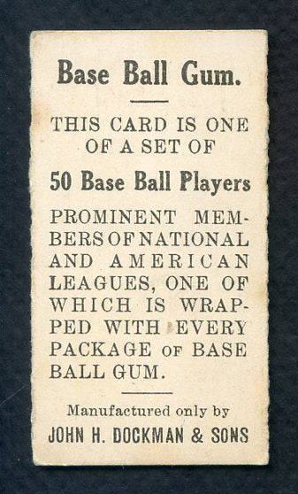 1909 E92 Dockman Mickey Doolan Phillies 390732