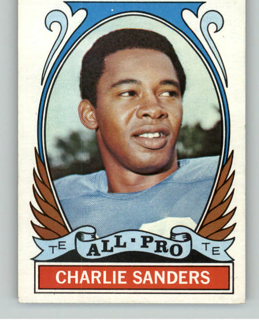 1972 Topps Football #264 Charlie Sanders A.P. Lions EX-MT 410854
