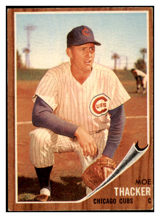 1962 Topps Baseball #546 Moe Thacker Cubs EX-MT 420113