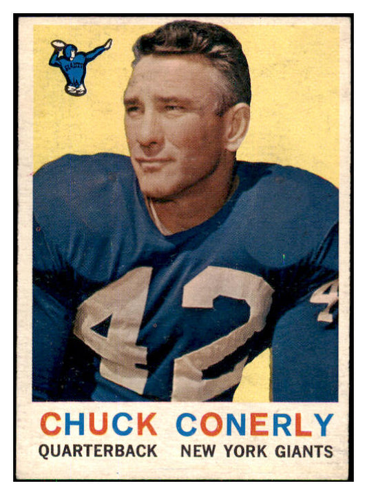 1959 Topps Football #065 Charley Conerly Giants EX-MT 420307
