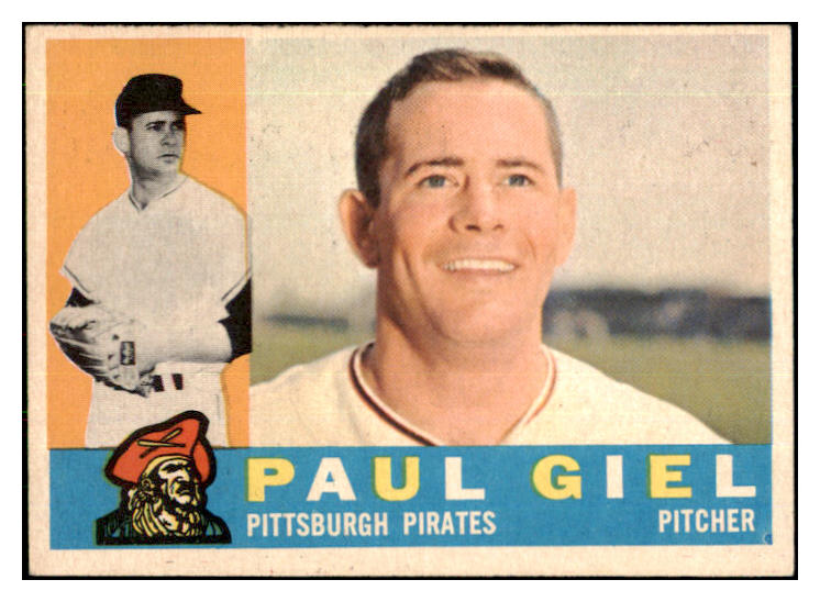 1960 Topps Baseball #526 Paul Giel Pirates NR-MT 421231