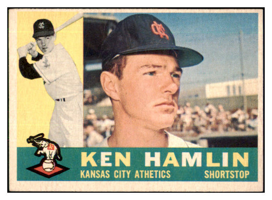 1960 Topps Baseball #542 Ken Hamlin A's NR-MT 421232