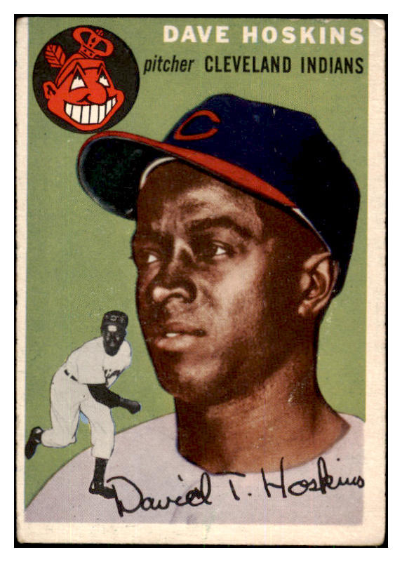 1954 Topps Baseball #081 Dave Hoskins Indians VG-EX 425838