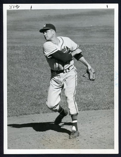Lou Burdette Wire Photo International News Sport Magazine 427510