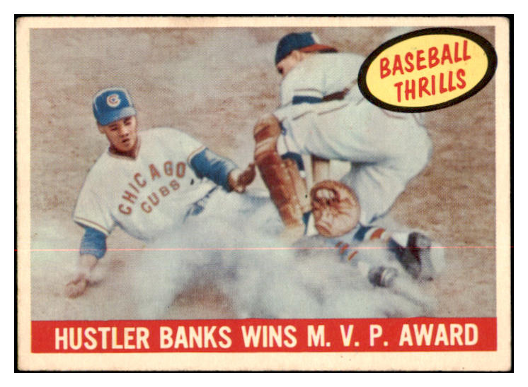 1959 Topps Baseball #469 Ernie Banks IA Cubs VG-EX/EX 429488