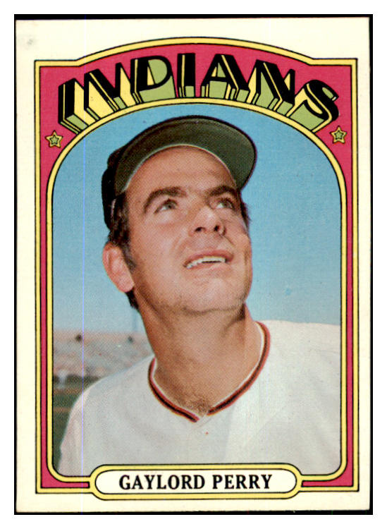1972 Topps Baseball #285 Gaylord Perry Indians NR-MT 429731