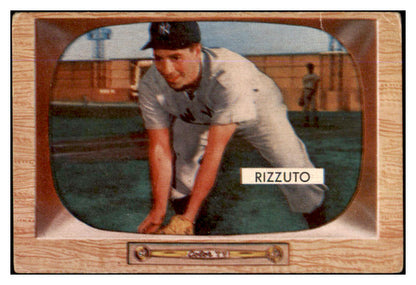 1955 Bowman Baseball #010 Phil Rizzuto Yankees VG 430130
