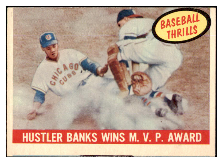 1959 Topps Baseball #469 Ernie Banks IA Cubs VG mc 430254