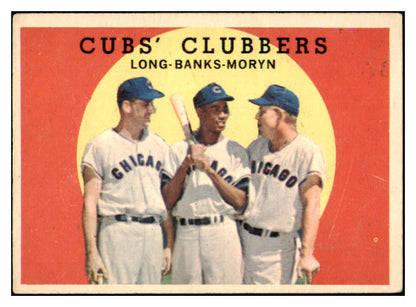1959 Topps Baseball #147 Ernie Banks Dale Long VG/VG-EX 430260