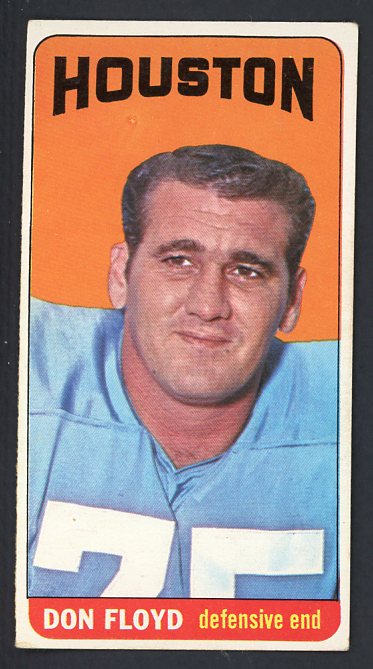 1965 Topps Football #075 Don Floyd Oilers EX 431317