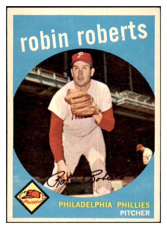 1959 Topps Baseball #352 Robin Roberts Phillies NR-MT 433747