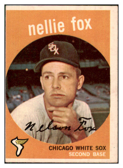 1959 Topps Baseball #030 Nellie Fox White Sox VG-EX 434210
