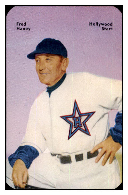 1952 Mothers Cookies #013 Fred Haney Hollywood EX-MT 435953