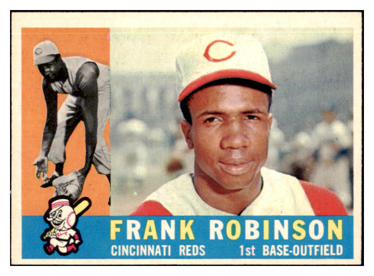 1960 Topps Baseball #490 Frank Robinson Reds EX-MT 440445
